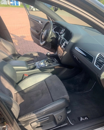 Audi A4 cena 55900 przebieg: 219846, rok produkcji 2012 z Elbląg małe 254
